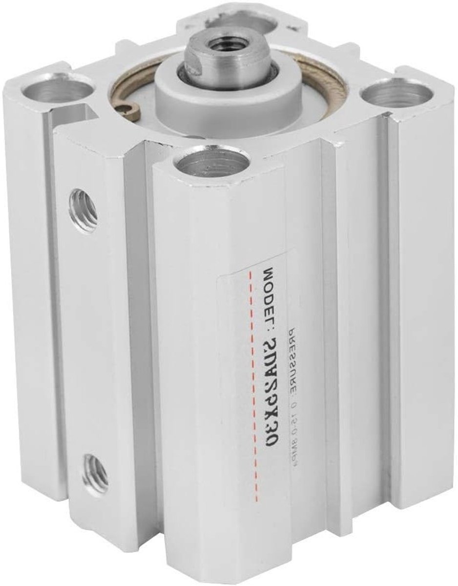 Dubbelwerkende Pneumatische Cilinder 25x30 mm voor Luchttransport en Automatisering tot 1 Mpa