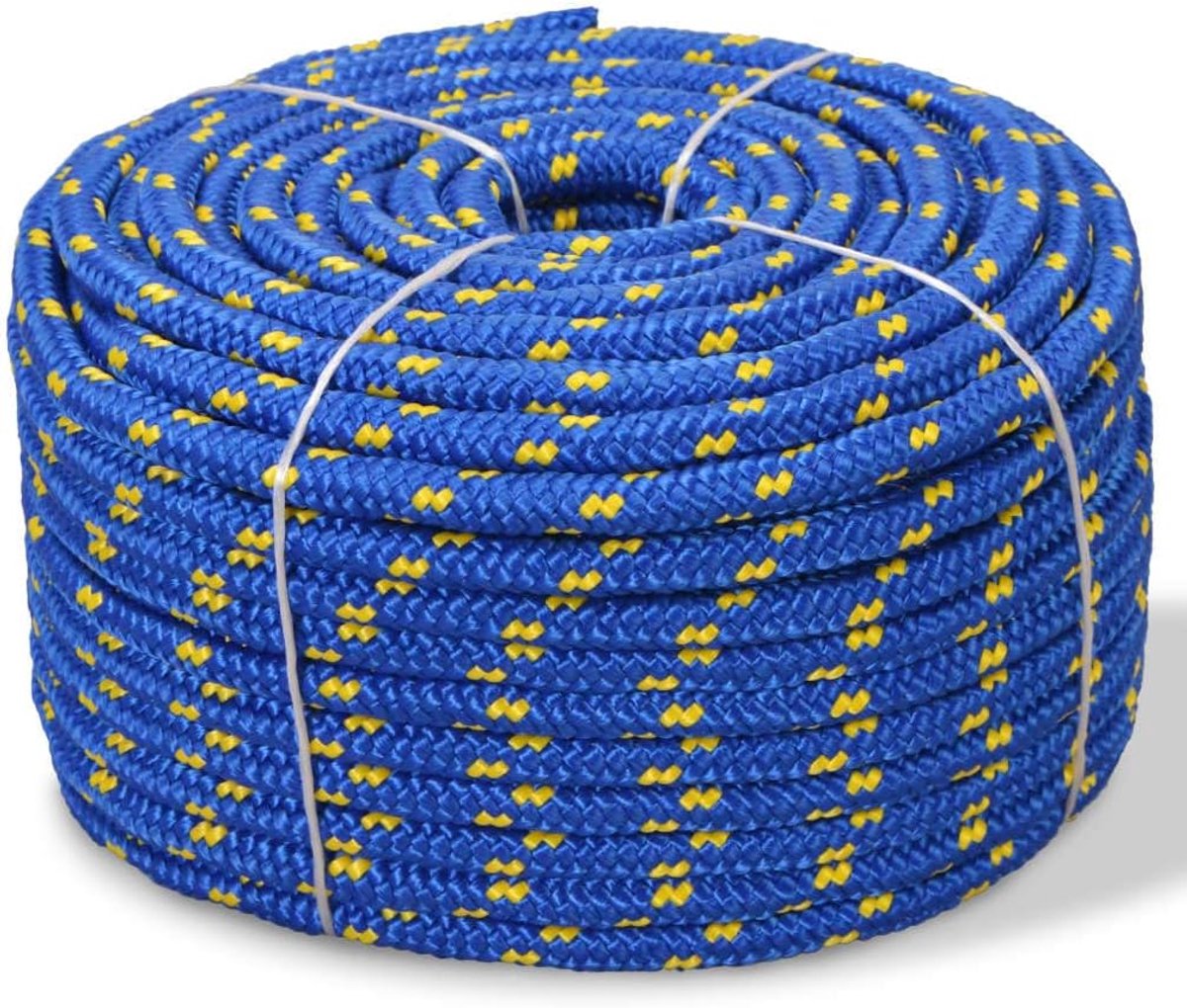 Boottouw - Aanmeerlijn - Watersport - Drijvend Polypropyleen - 12mm 250m - Blauw