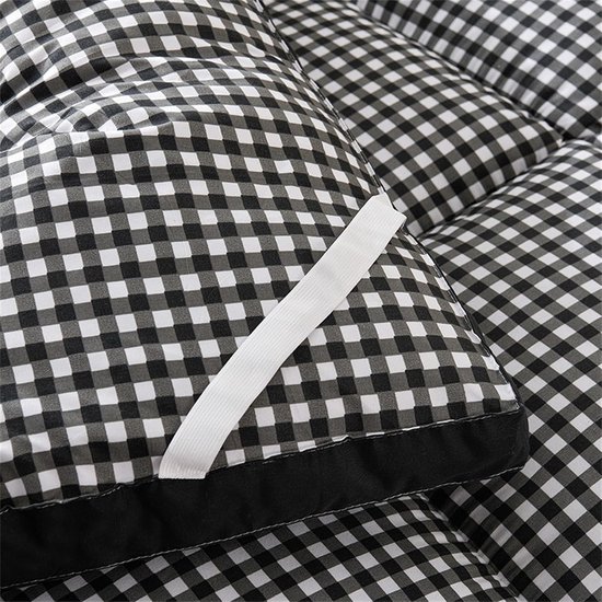Futon Matras Vloer - Opvouwbaar Slaapmatje - Comfortabel Slapen - 8 Cm Dik Comfort - 120x190cm - Blauw — afbeelding 4