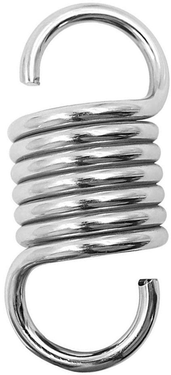 Dailygoods- Veerhaak Robuust - Schommelbevestiging - Hangmatstoel - Bokszak - Schokabsorberend - Maximale belasting 100 kg - Schommelhaak