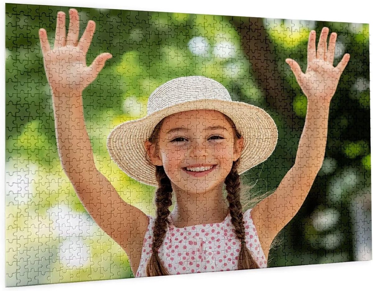 Gepersonaliseerde Puzzel - Foto Puzzel - Herinneringen Vormgeven - Uniek Cadeau Ontwerp - Tot 5000 Stukjes - Full Color