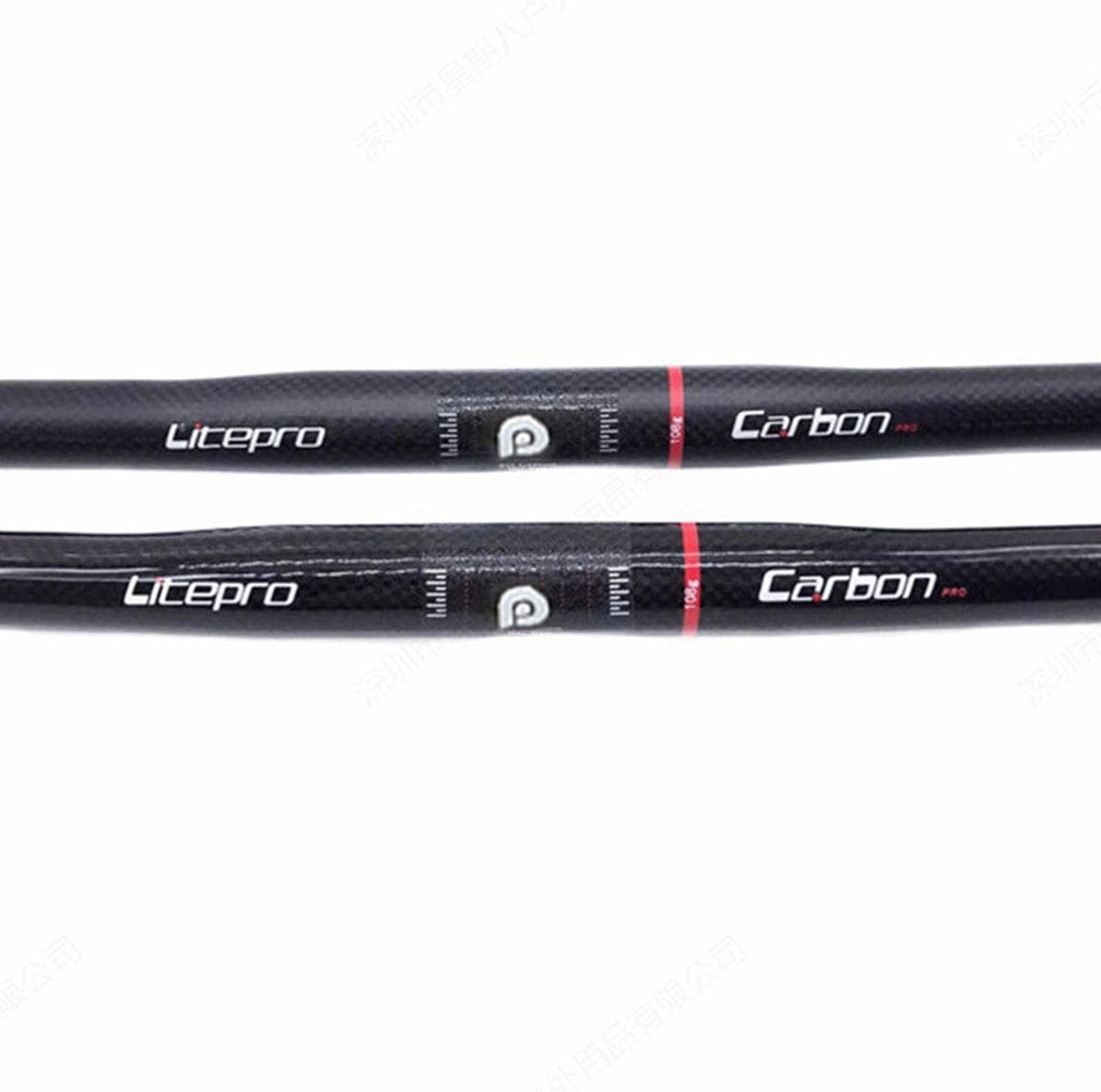 Fietsstuur Koolstofvezel - Recht Stuur - Mountainbiken - Lichtgewicht Stabiliteit - 540mm Lengte - Mat Zwart