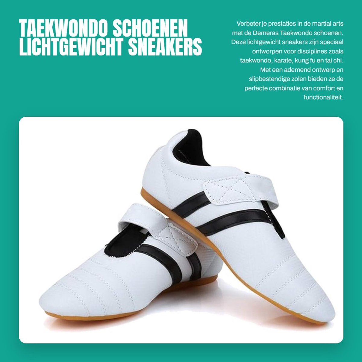 Dailygoods- Taekwondo Schoenen Lichtgewicht - Vechtsport Schoenen - Martial Arts Sneakers - Trainingsschoenen - Antislip - Schokbestendig - Vechtsportschoenen