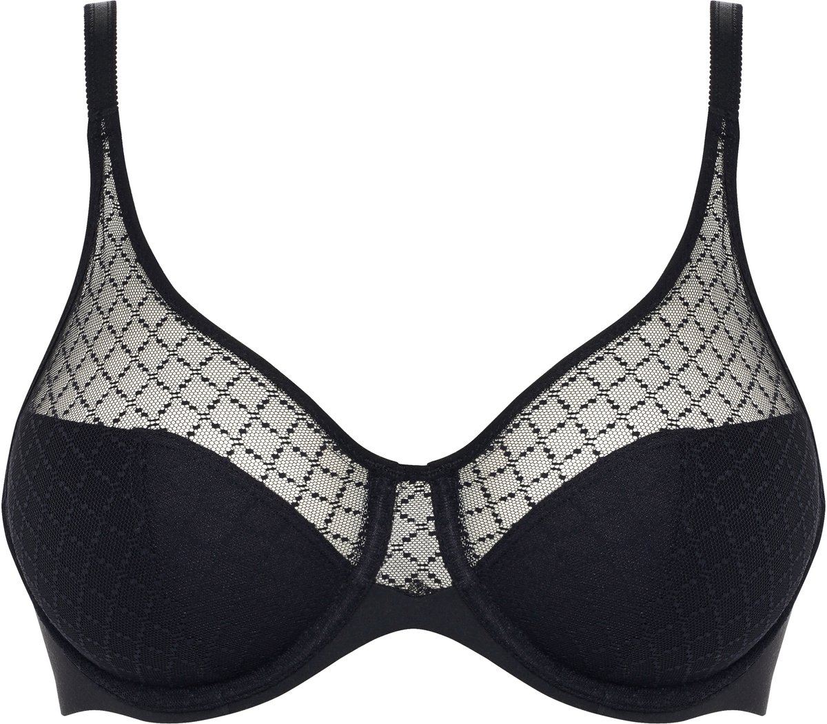 Chantelle - Norah Chic - Bedekkende beugelbh - ZWART