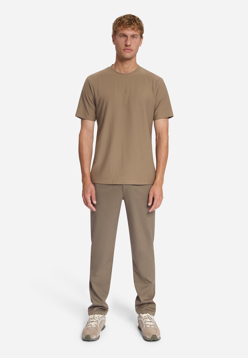 T-shirt met Structuur