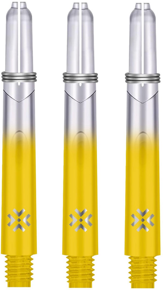 BULLET SHAFTS 41MM YELLOW / TT van Bullet — afbeelding 2