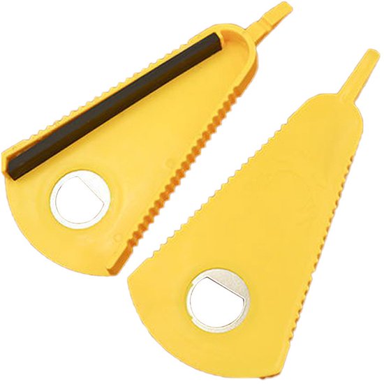 Ouvre-boîte multifonctionnel 5 en 1 - Ouvre-couvercle rotatif pour bocaux - Ouvre-bouteille - Aide de cuisine pratique pour boîtes et bocaux en verre - Facile à utiliser et sûr
