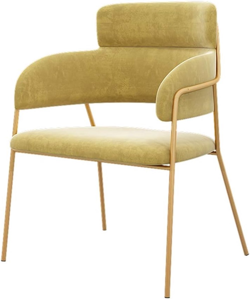 Eetkamerstoelen Fluweel - Comfortabele Stoelen - Stijlvol Zitten - Ergonomisch Design - 58