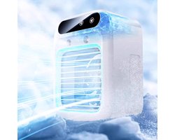 Draagbare bureau-airconditioner, kleine stille draadloze AC met aanraakpaneel en grote watertank voor kantoor en slaapkamer, 220V