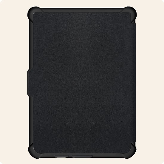 Hoesje Geschikt voor Kobo Clara HD Hoes Book Case Trifold - Hoes Geschikt voor Kobo Clara HD Hoesje Book Cover Met Screenprotector - Zwart van Hoesje  — afbeelding 5