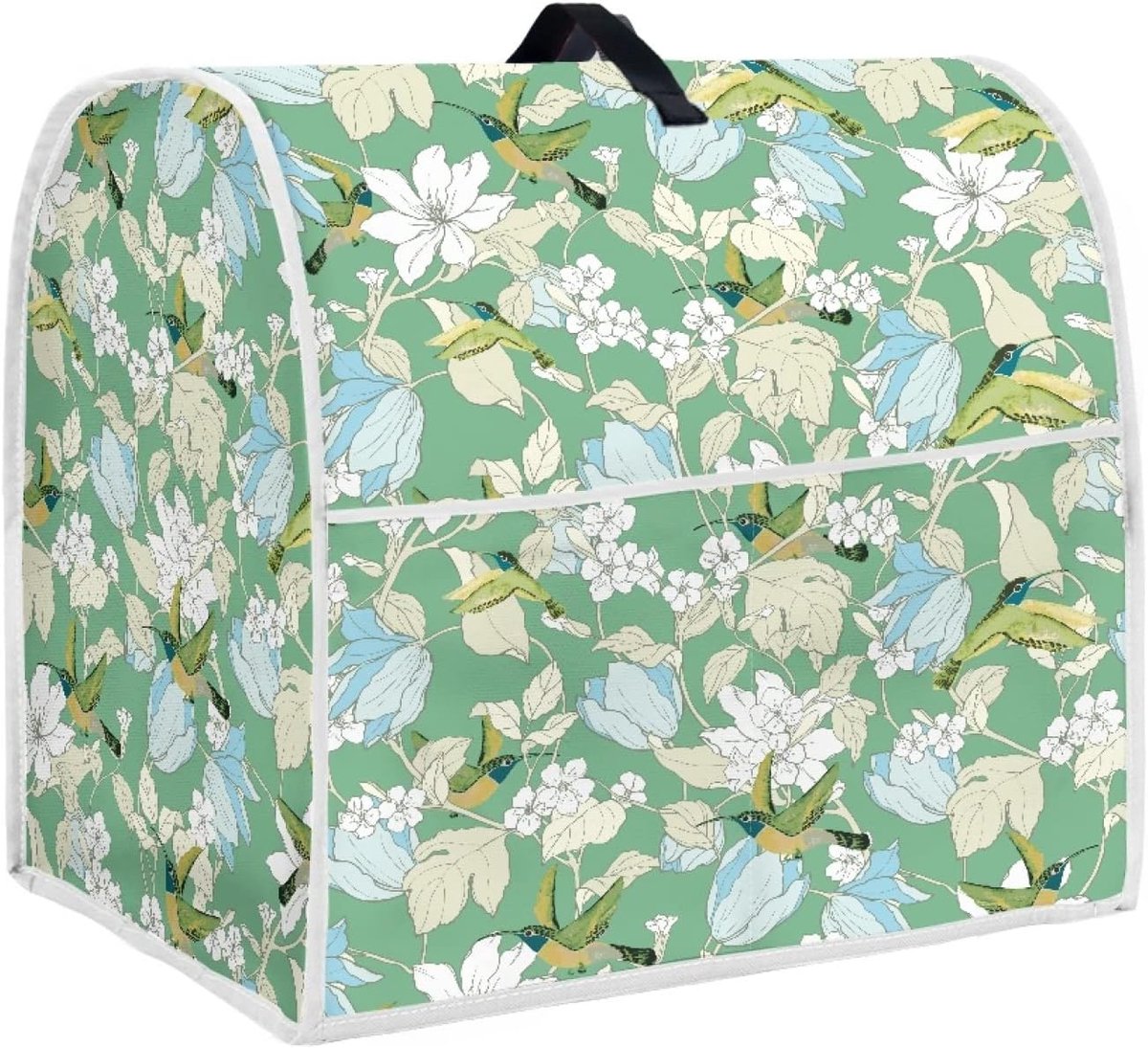 Keukenmachinehoes - Beschermhoes Mixer - Keuken Organiseren - Met Opbergvak - Diverse Maten - Bloemenprint