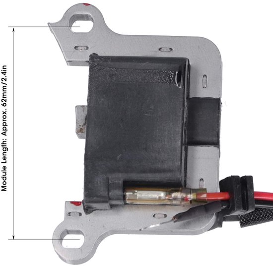Dailygoods- Bobine voor Grasmaaier - Vervanging voor Bougie - Plug and Play - Eenvoudig te Bedienen - Geschikt voor Grastrimmer - Verhoogt Ontstekingsenergie - Ontstekingsspoel — afbeelding 4