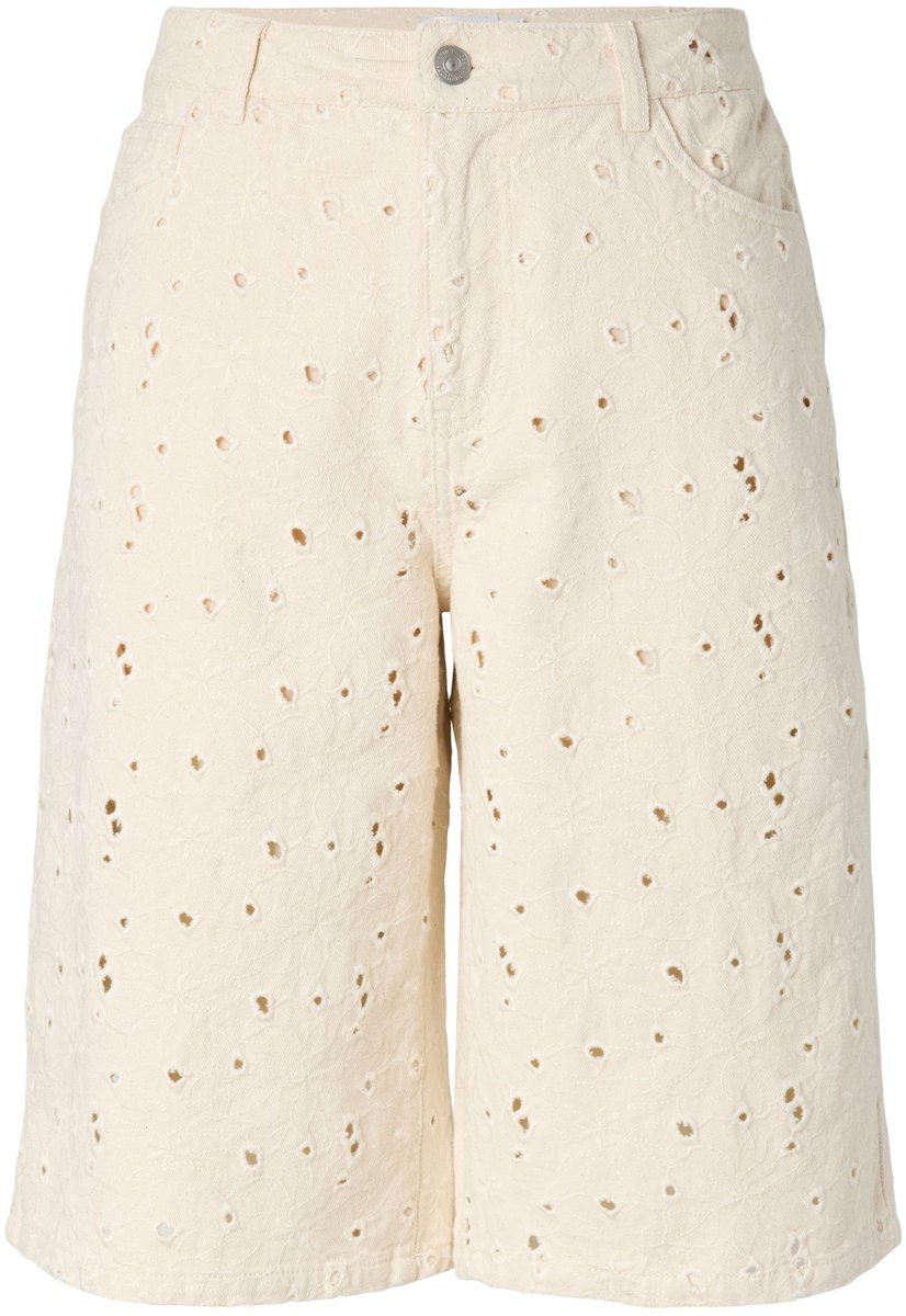 Pieces Denim short PCELLA MW LANG