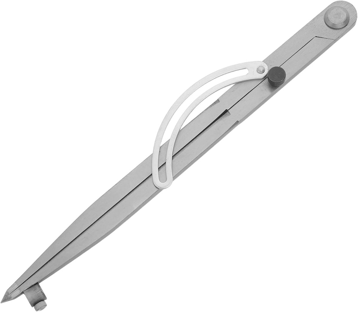 Houtbewerkingspasser - Tekentool Cirkels - Precisie Tekenen - Verstelbare Radius - 300mm - Zilver