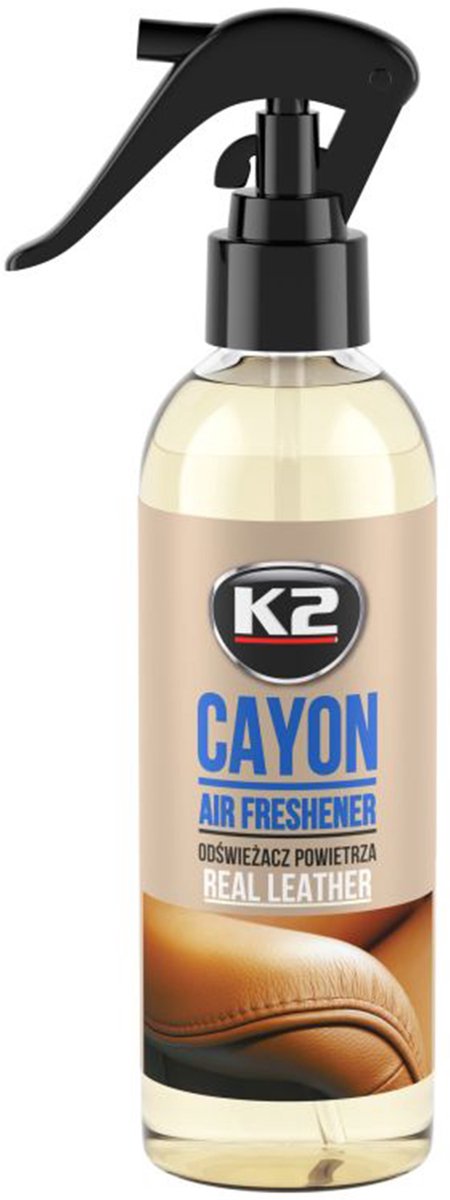 Melle Cayon Serie - Echt Lederen Luchtverfrisser - 250ml - Intens Aroma - Auto en Kamer
