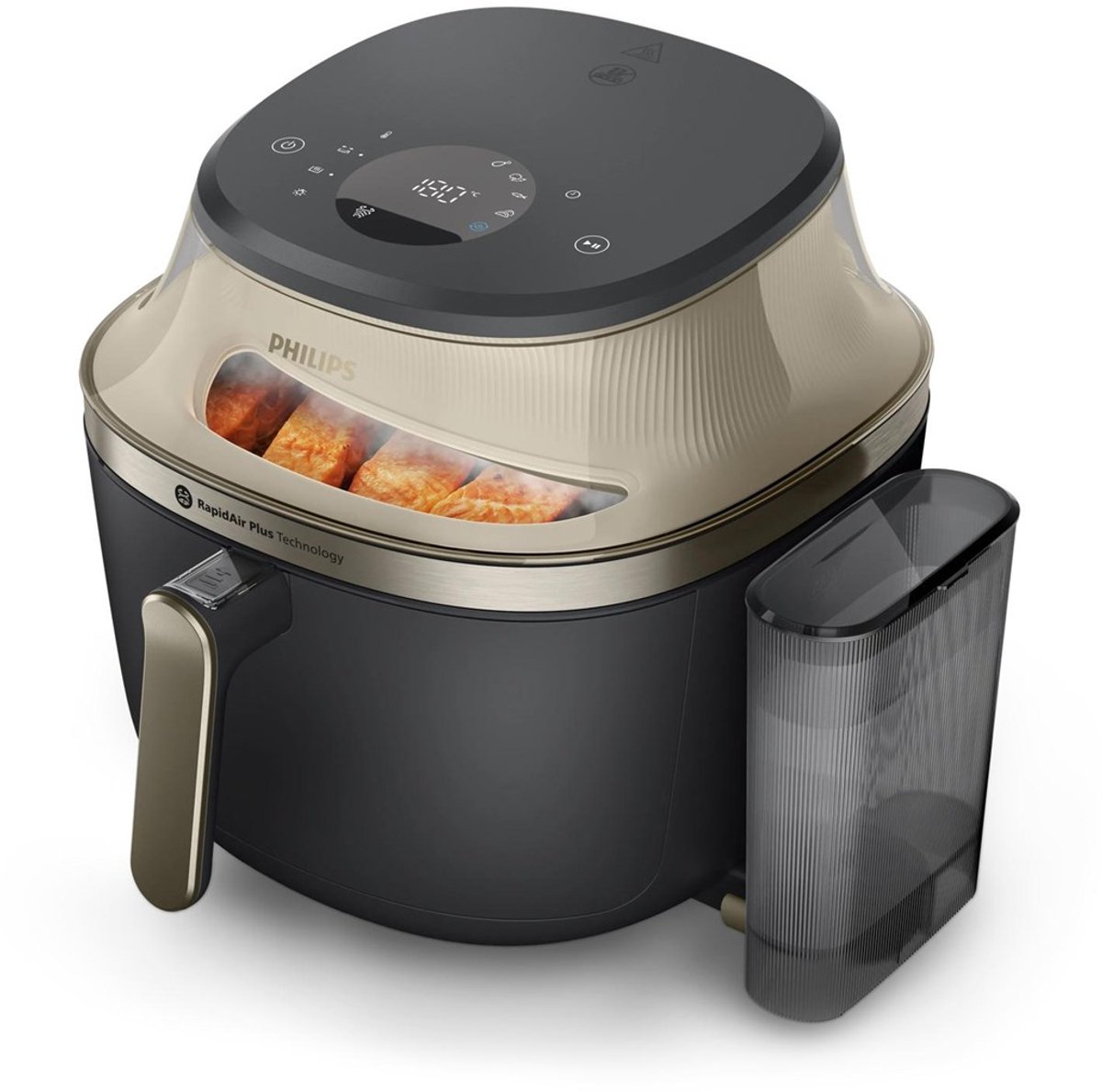 Philips NA543/00 - Heteluchtfriteuse - 7,2 l - Rapid Air - Stoom en Dehydratatie