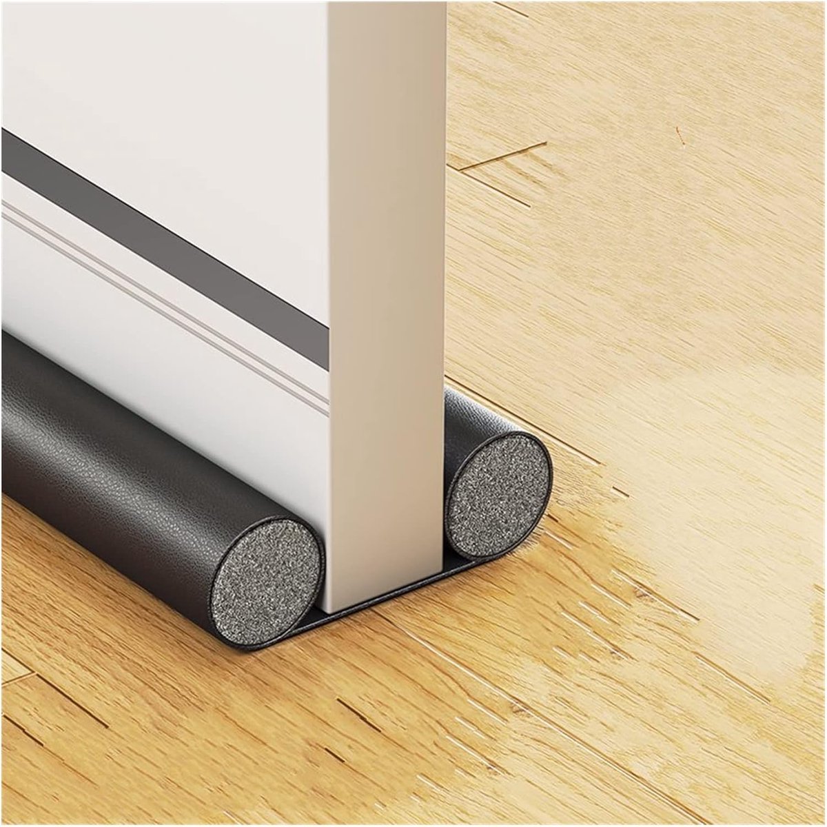 Geluidsstopper Deur - Tochtstrip - Energie Besparen - Vrij In Te Knippen - 94 Cm - Zwart