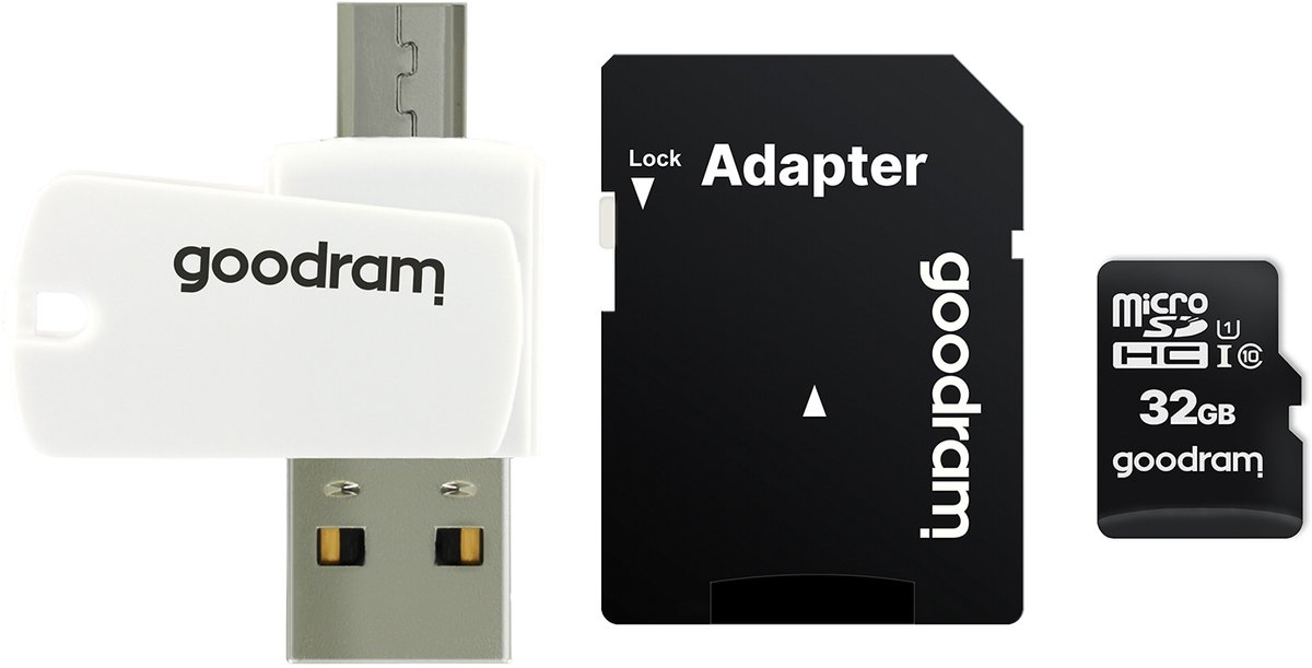 Goodram M1A4 All in One 32 GB MicroSDHC UHS-I Klasse 10