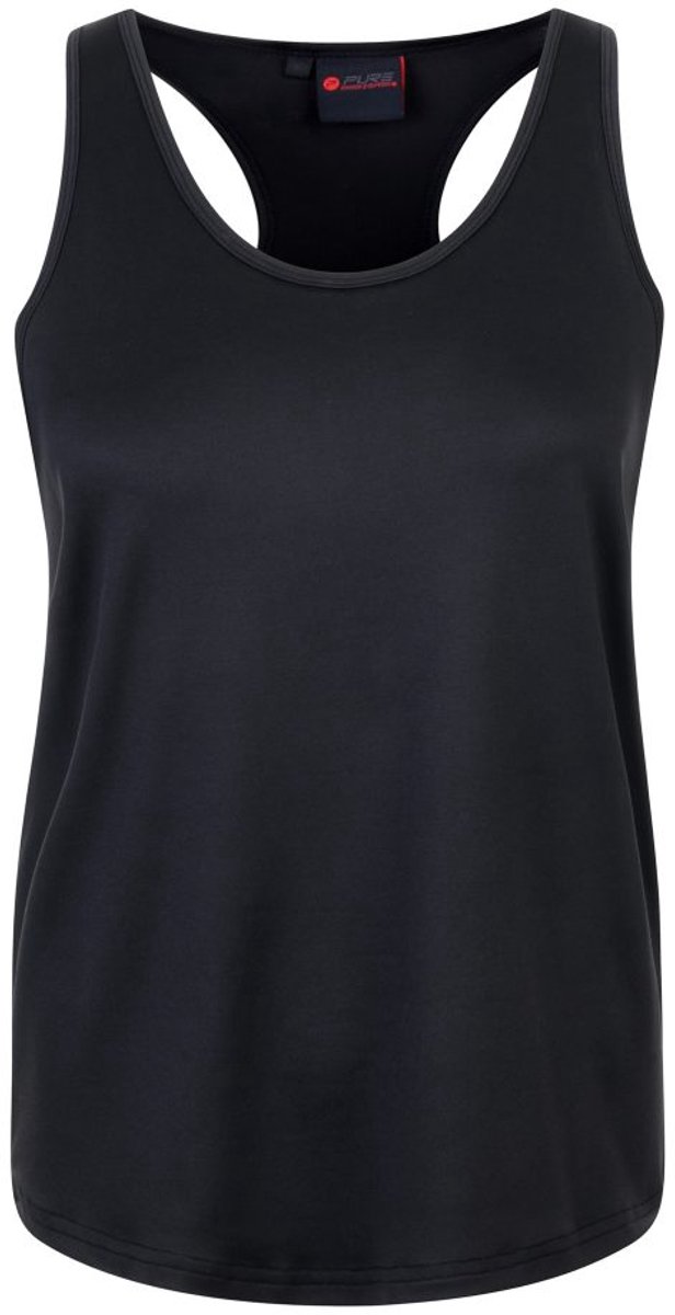 Pure2Improve Tank Top Dames - Maat M - Sporttop Dames - Fitness Top - Racerback Training Top - 90% Nylon / 10% Spandex - Zwart