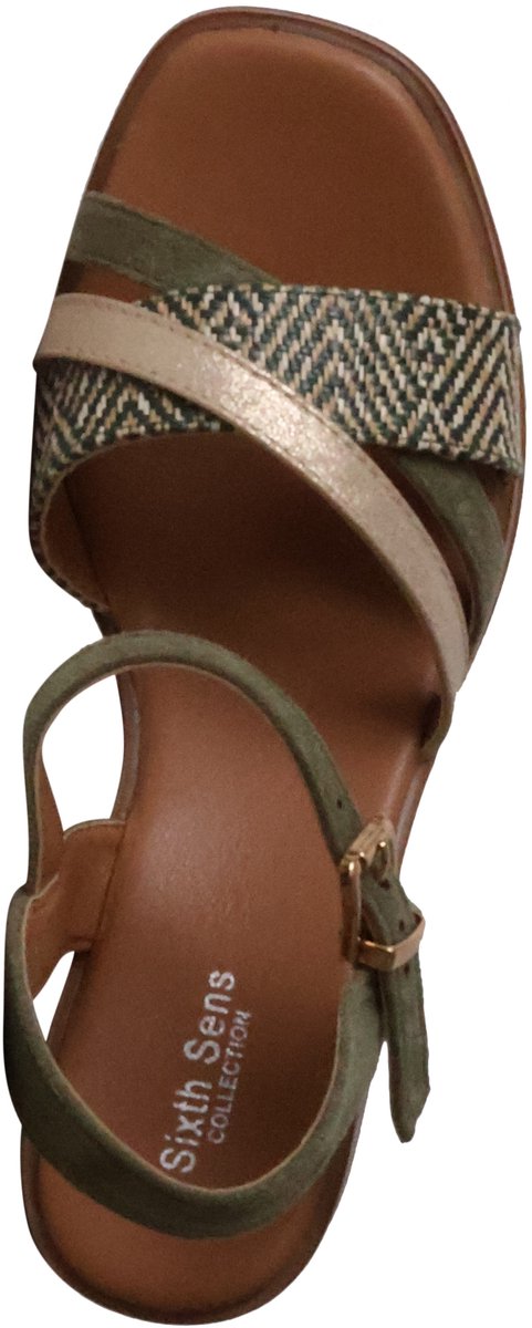 Sandalen met hak
