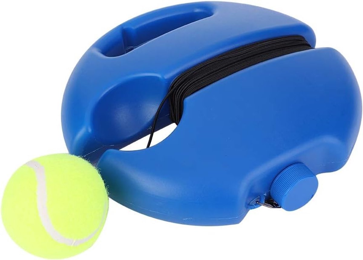 Tennis Trainingshulpmiddel voor Beginners - Verbeter je Slagtechniek met Reboundbal en Basisbord voor Effectieve Oefeningen