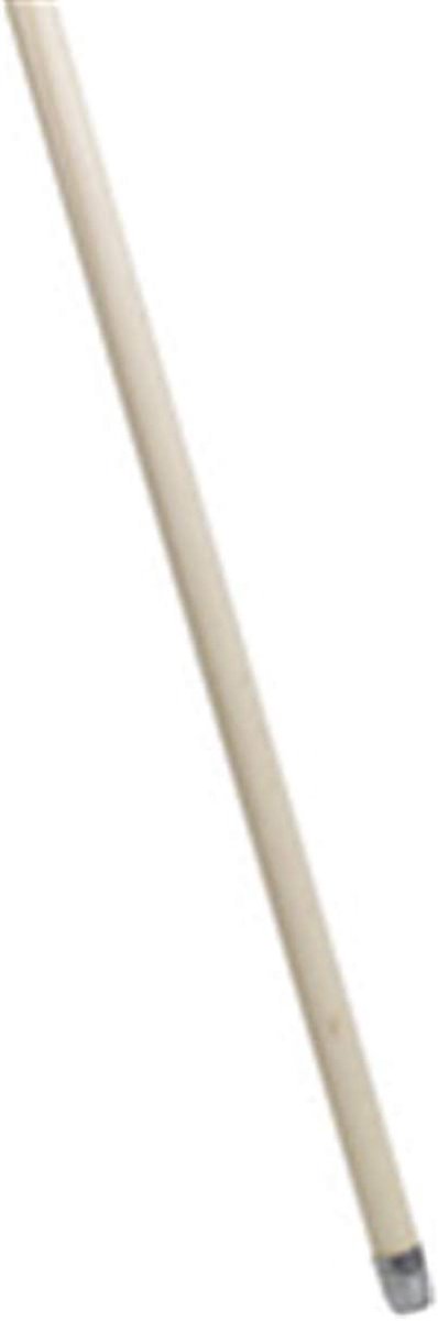 Houten Bezemsteel - Houten steel - Schoonmaken - Geslepen en gepolijst - 140 cm - Houtkleur