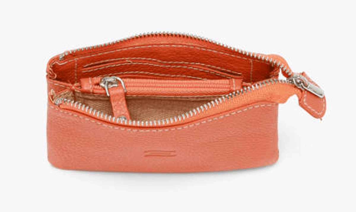 Crinkles Portemonnaie Flame | Oranje | Maat: One Size