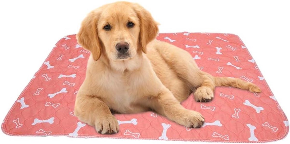 Wasbare honden plaspads en trainingsmatten - Waterdichte mat voor puppy's, volwassenen en senioren (70x80cm)