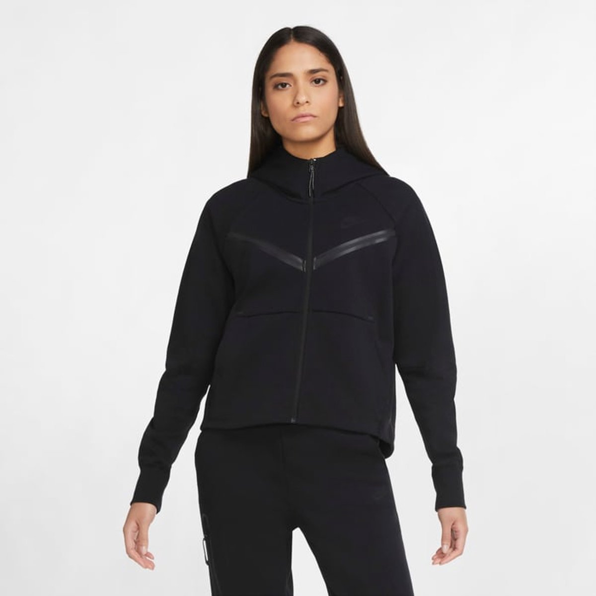 Nike Sportswear Tech Fleece Windrunner Hoodie – Tech Fleece Lifestyle Zwart