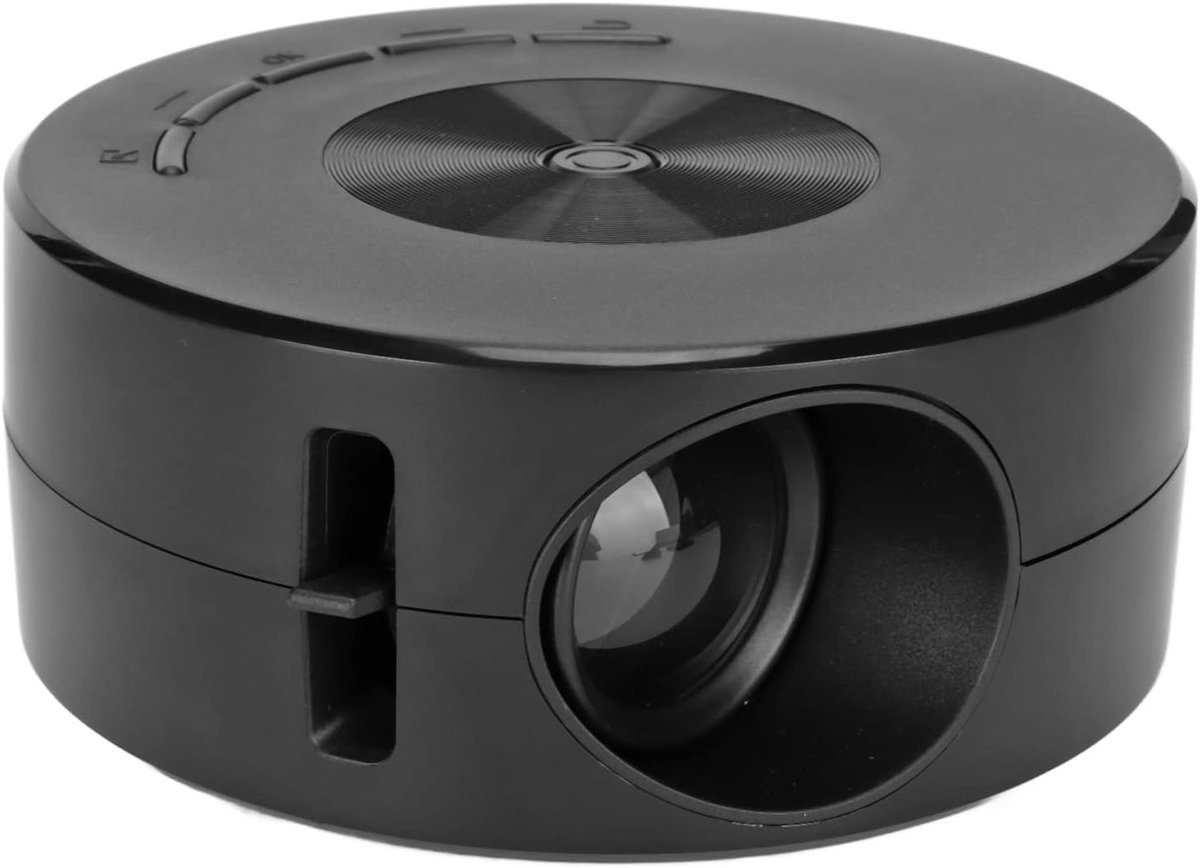 Mini Draagbare Projector 1080p met Ingebouwde Speaker voor Thuisbioscoop, Perfect voor Kinderen en Buitenactiviteiten