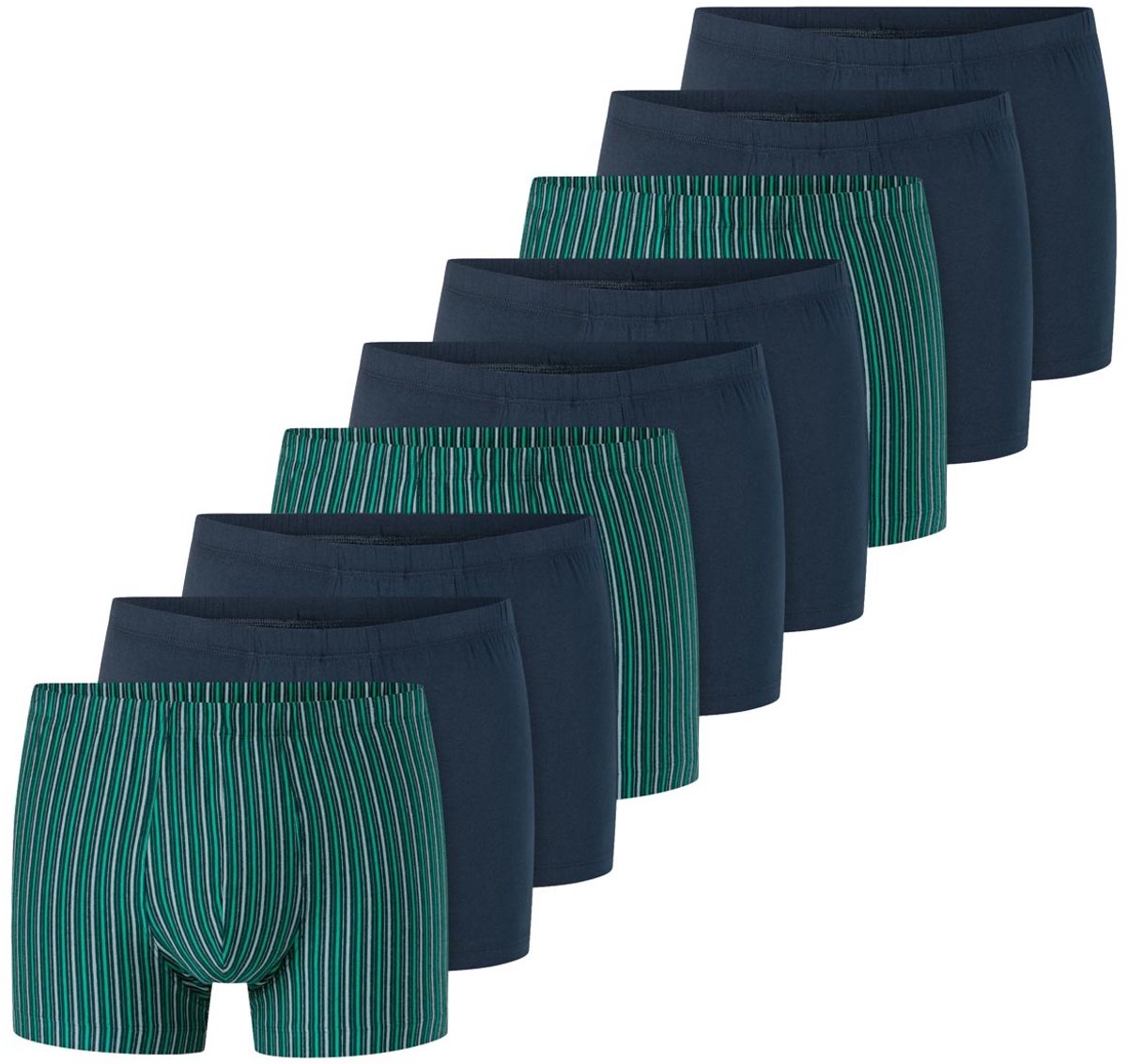 Schiesser Heren retro short / pant 9 pack 95/5 Essentials - Cotton