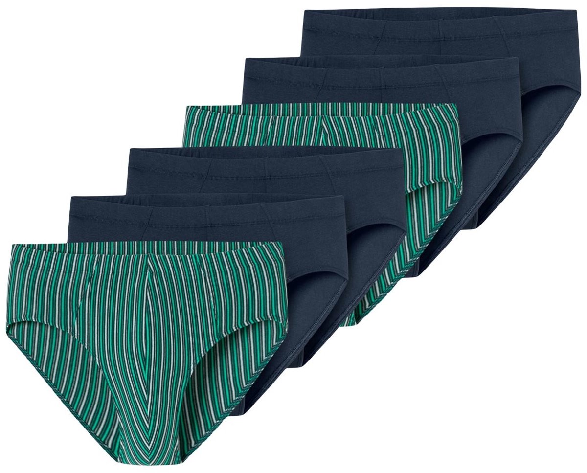 Schiesser Heren slip / onderbroek 6 pack 95/5 Essentials - Cotton