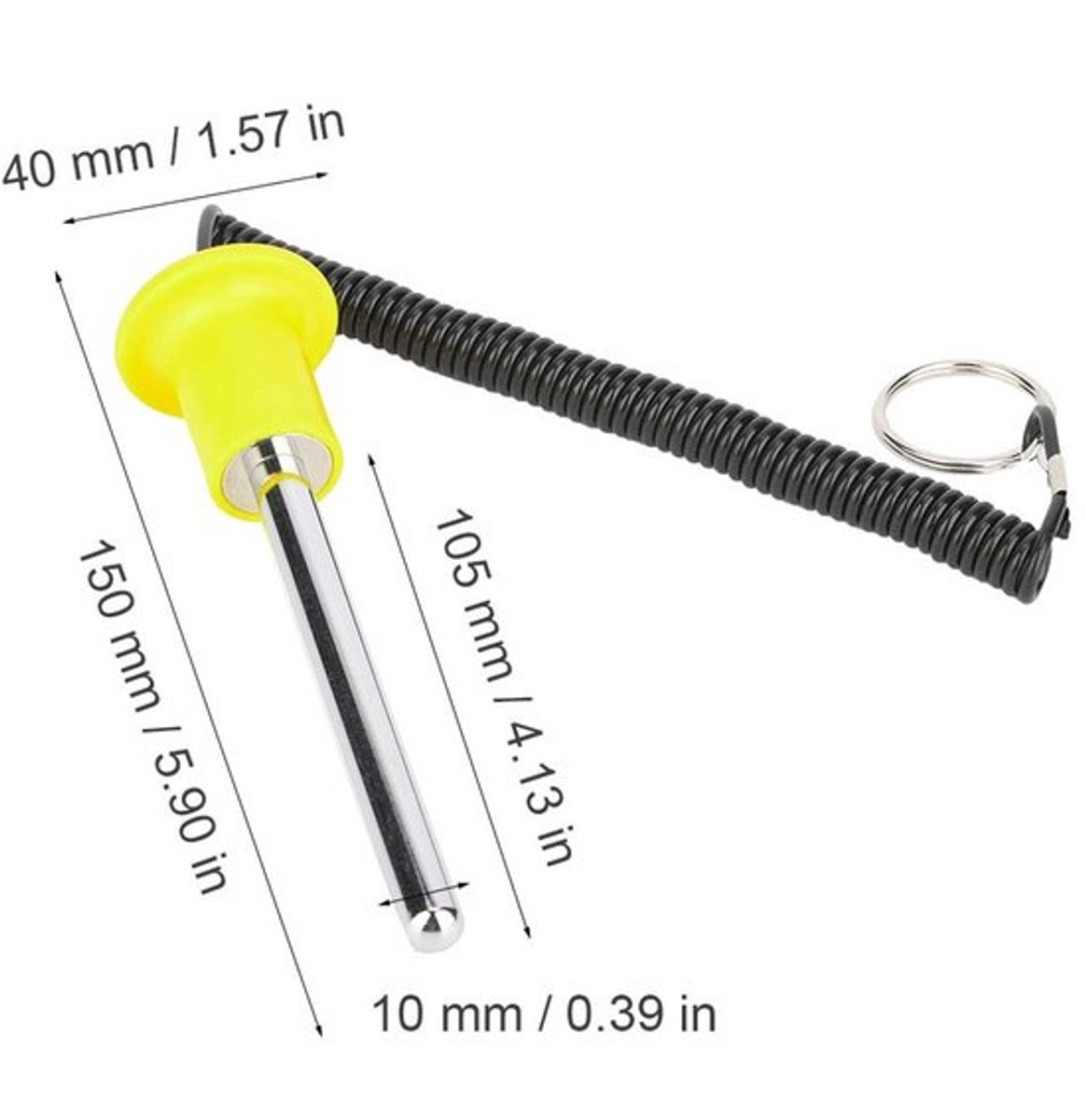 Gewichtsblokpen Hoogwaardige Kwaliteit - Magnetische Gewichtsstapel Pin - Fitness Accessoire - Krachttraining - Duurzaam Materiaal - Lange Levensduur - Gewichtspen
