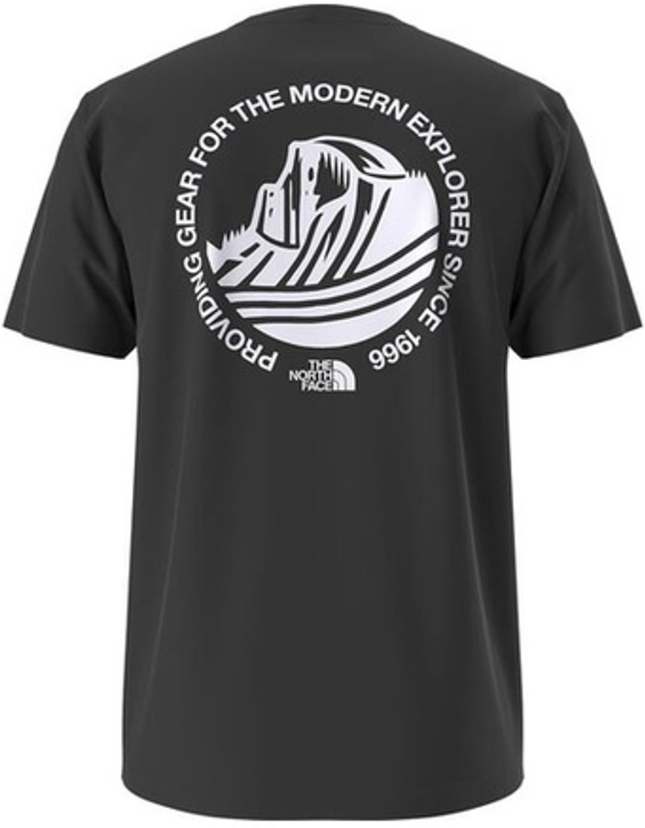 The North Face Heren Mountainscape Regular T-shirt TNF S Zwart