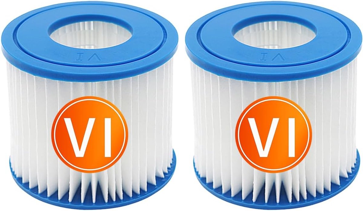 YanBan 2 stuks hot tub cartridgefilters compatibel met Best-way, maat VI vervangende filtercartridge compatibel met - ShopVlot