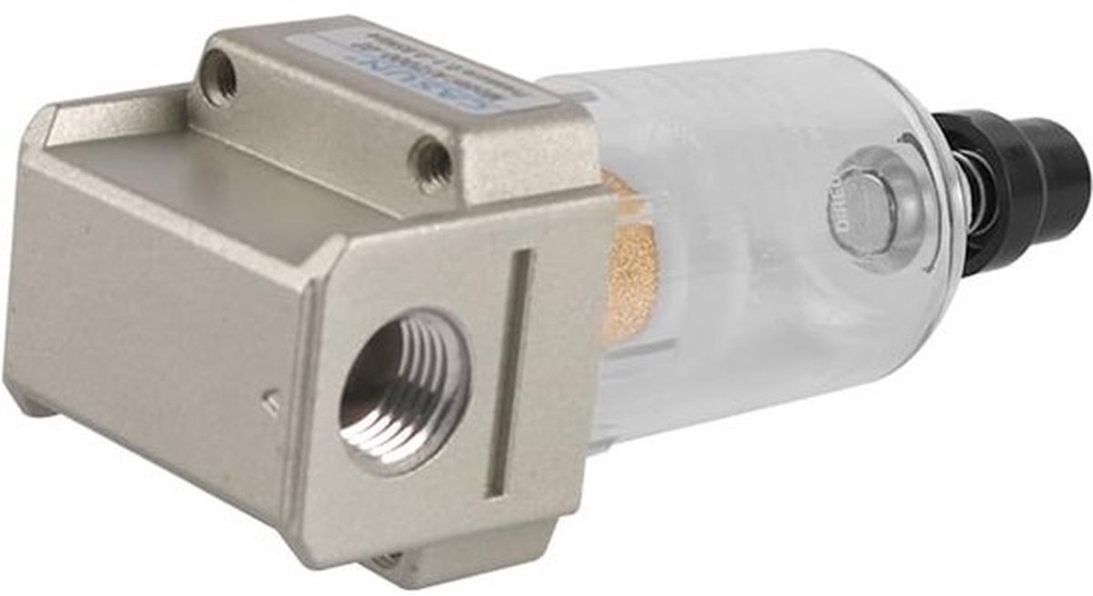 Waterafscheider G1/4" - Deeltjesfilter - Vochtafscheider - Olie-waterafscheider - Persluchtleidingen - Superieur vochtbeheer - Luchtfilter