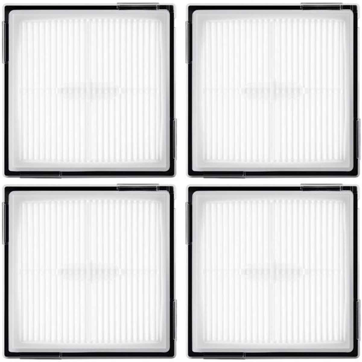 HEPA Filter wasbaar en herbruikbaar - Stofzuigerfilter - Compatibel met Roborock Q10 S5/X5 - Sterkere zuigkracht - Effectieve filtratie - Verwijdert stof en vuil