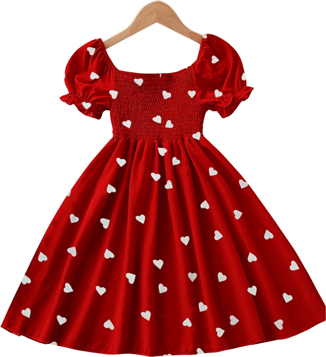 Currero Zomerjurk Meisjes Zomerjurken Kinderen Jurk Meisje Ibiza Stijl Sundress Kinderkleding 3-4 Jaar Rood