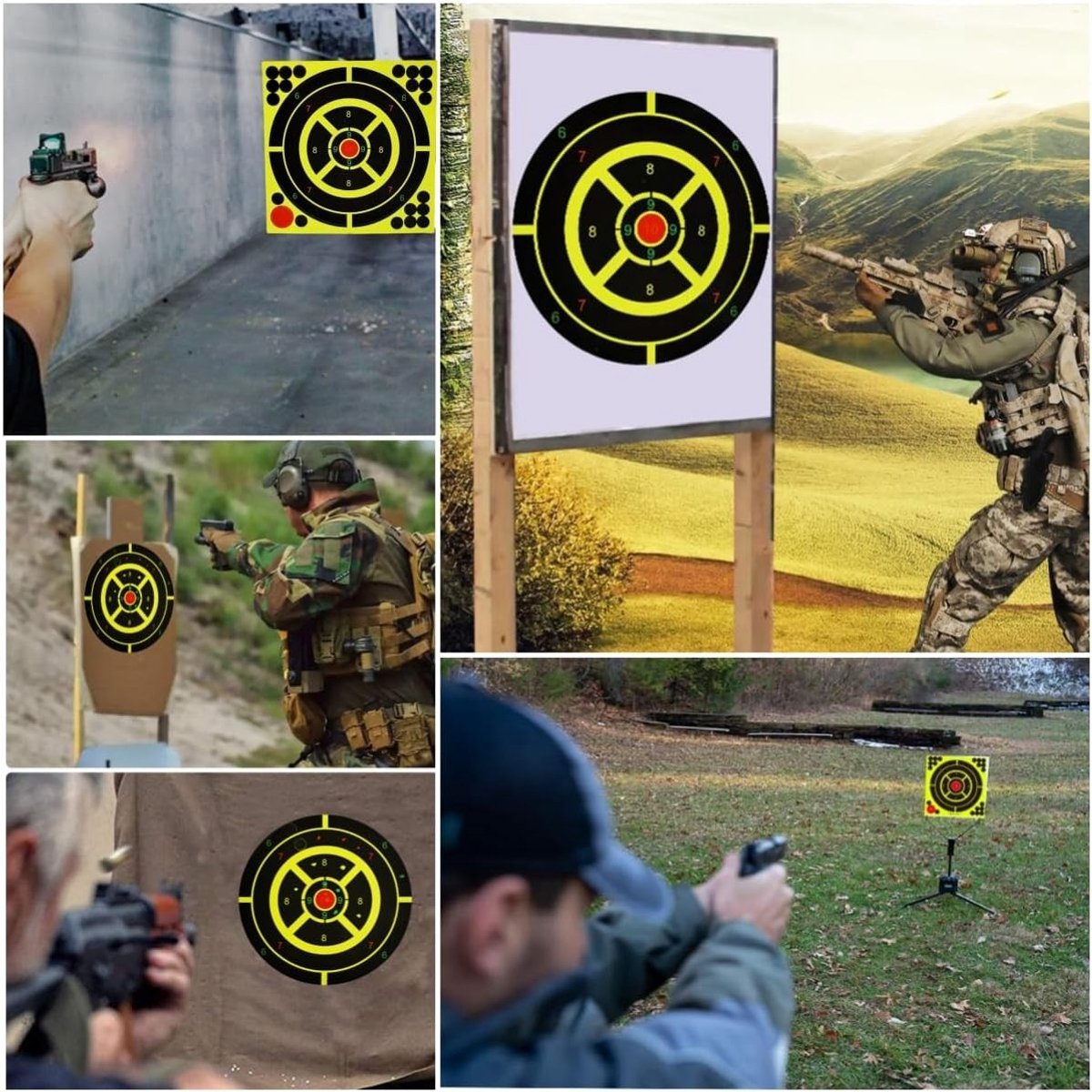 20 Stuks Zelfklevende Schietdoel Stickers, Ronde Doelen voor Schiettraining en Boogschieten, Ideaal voor Reactieve Schiettraining en Jacht