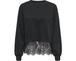 ONLY - ONLMIMI L/S LACE DETAIL CS SWT Pull pour femmes