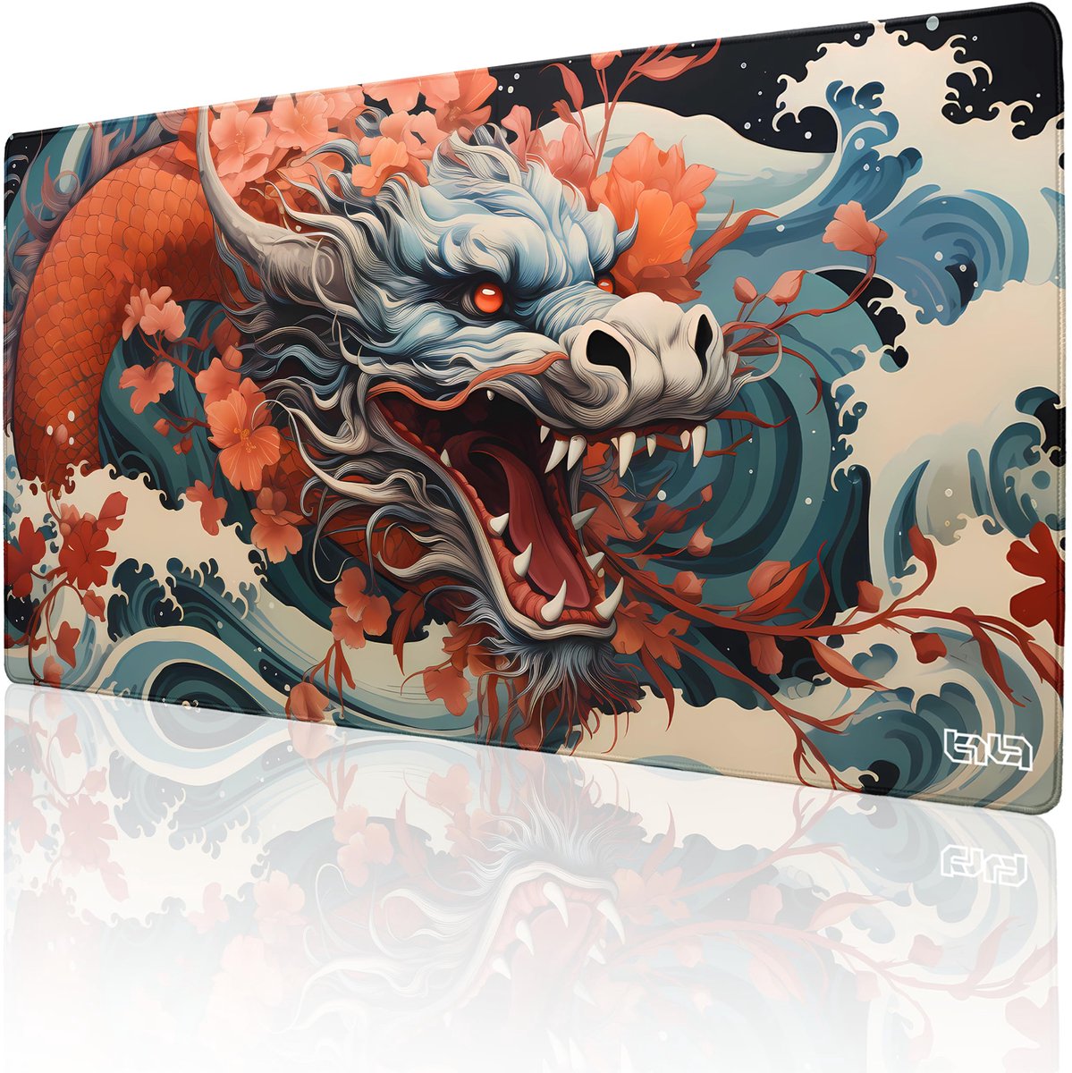 SnelShoppen - Tilt Gaming Muismat XXL 100x50 cm | Antislip Bureau Onderlegger | Waterdichte Mouse Pad | Ideaal voor Gaming, Thuiswerk en Kantoor | Chi