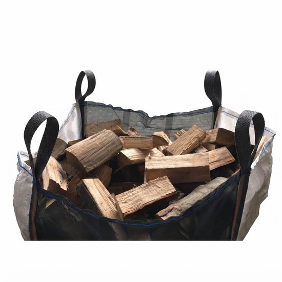 10 stuks - Geventileerde Big Bag 100x100x100cm - 1000KG - Geventileerd net - PP-weefsel - 4 heflussen — afbeelding 4