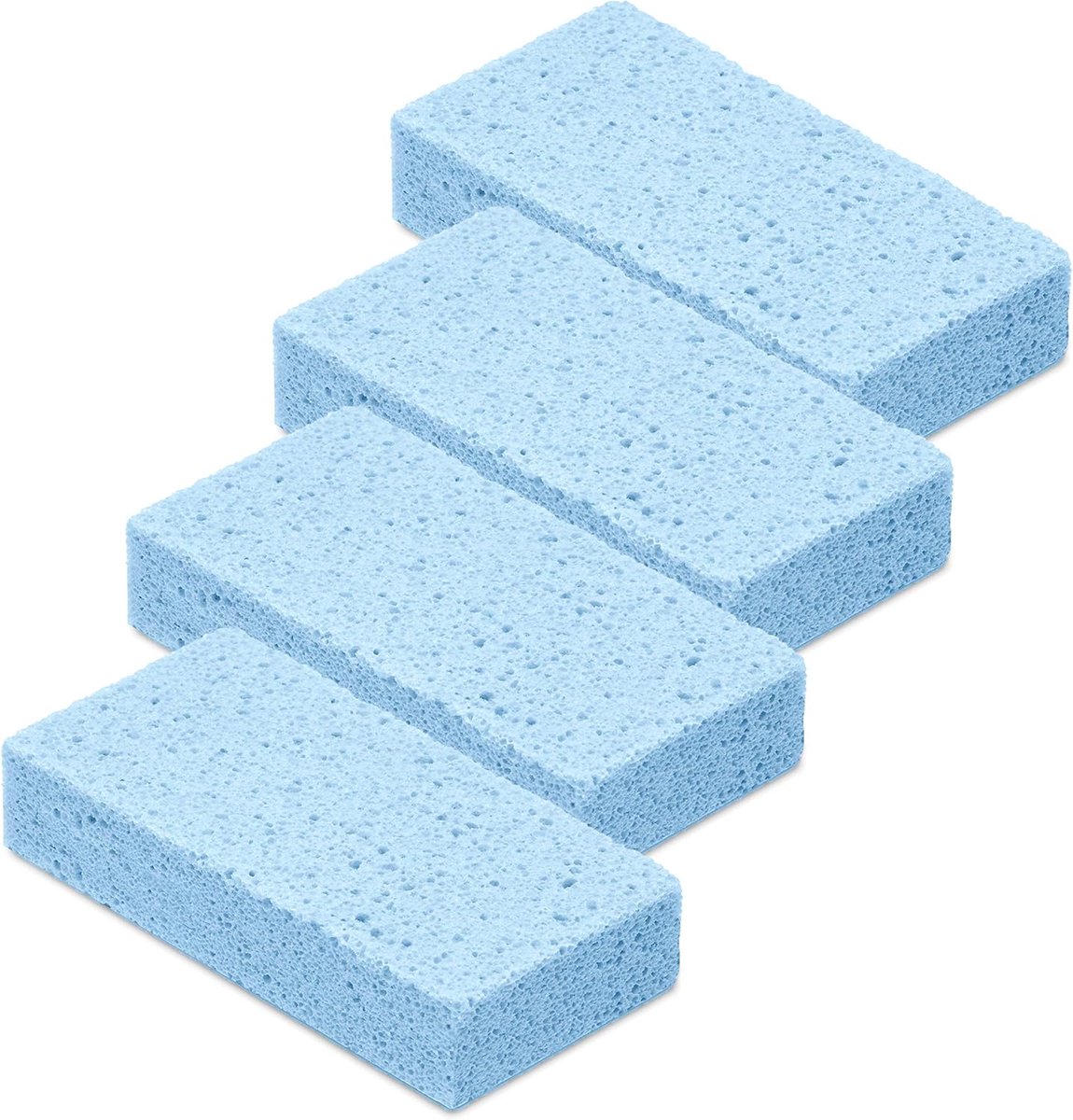 SnelShoppen - Pumice Stone voor Voetverzorging - 4 Stuks - Hypoallergene Pumice Steen voor het Verwijderen van Eelt en Likdoorns - Hoogwaardige Kwalit