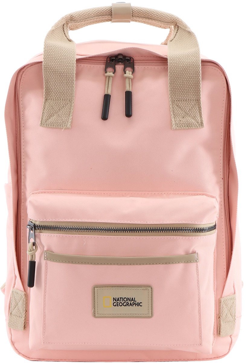 National Geographic Laptop Rugzak / Rugtas / Schooltas - 15 inch - Legend- Roze - Roze