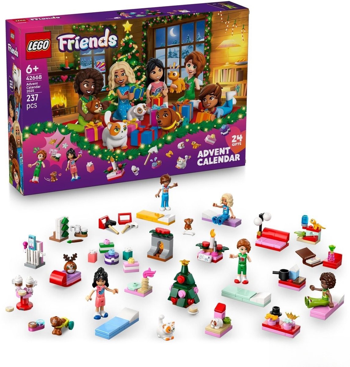 LEGO Friends Adventskalender 2025, Kerstspeelset - 42668 — afbeelding 20