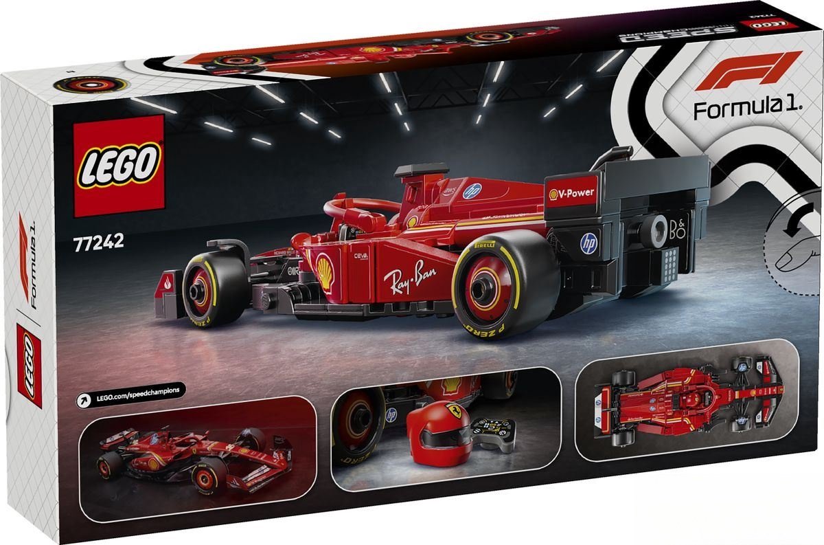 LEGO Speed Champions Ferrari SF-24 F1 Racewagen Set - 77242 — afbeelding 10
