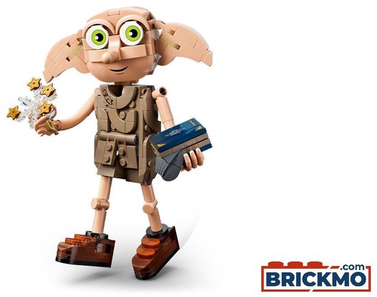 LEGO Harry Potter Dobby de Vrije Elf Bouwbaar Tovenaarswereld Speelgoed voor Kinderen 76469