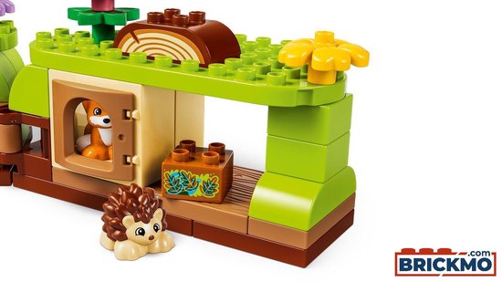 LEGO DUPLO Ontdekkingsbos met Wilde Dieren Speelgoed voor Kinderen en Kinderkamer Decoratie 10480
