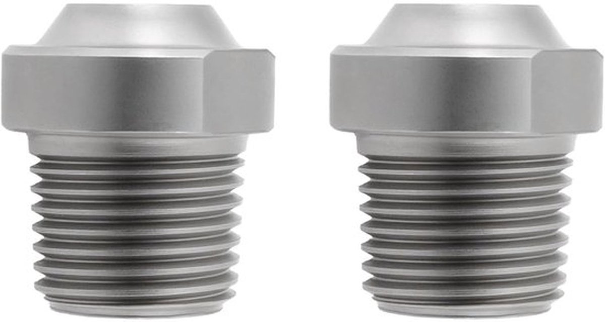 Hogedrukreiniger Nozzle Roestvrij Staal - Spuitmondjes Set 2 Stuks - 1/8 Inch NPT Draad - 25 Graden Spray Hoek - 1,5 mm Diafragma - Veelzijdige Oppervlaktereiniger - Spuitmond