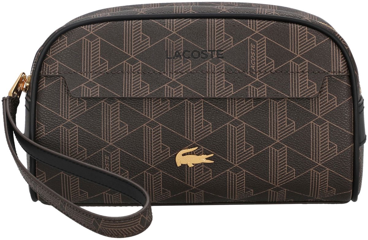 Lacoste The Blend Toilet Kit - Toilettas 22 cm (mono slate black shitake)